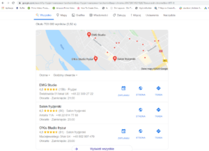 Google My Business. Wizytówka firmy na mapach Google. Jak pokazać firmę na mapach Google